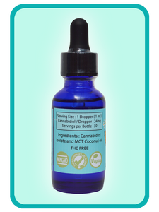 Hemp Isolate Tincture 750mg