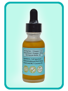 Full Spectrum Hemp Oil 600mg